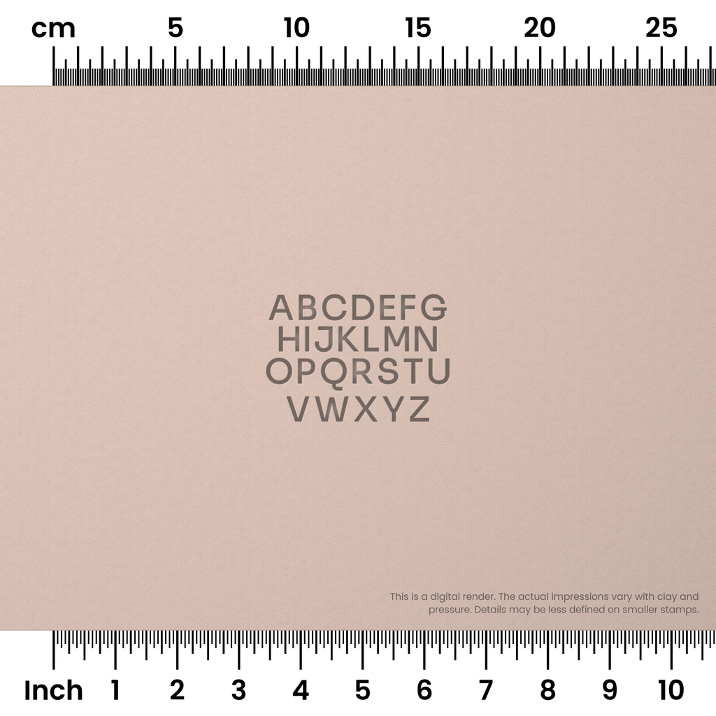 Sora | All Caps | Alphabet Stamp Sets