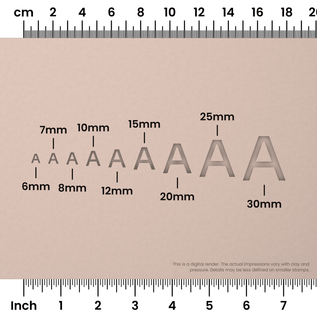 Sora | All Caps | Alphabet Stamp Sets