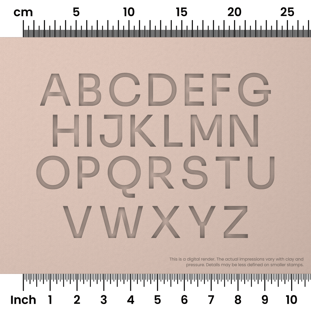 Sora | All Caps | Alphabet Stamp Sets
