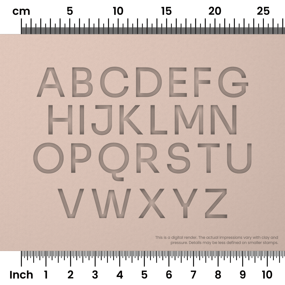 Sora | All Caps | Alphabet Stamp Sets