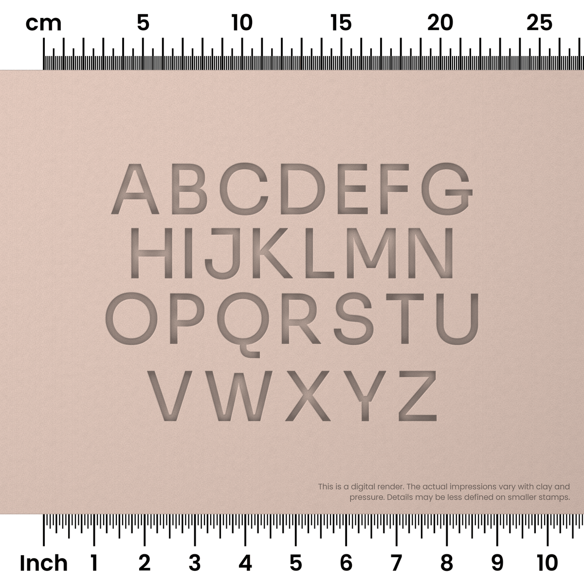 Sora | All Caps | Alphabet Stamp Sets