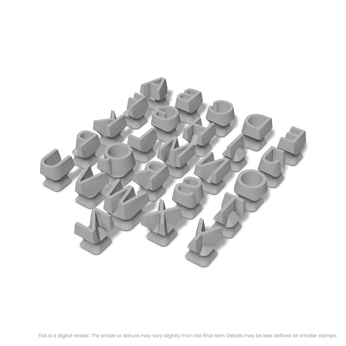 Sora | All Caps | Alphabet Stamp Sets