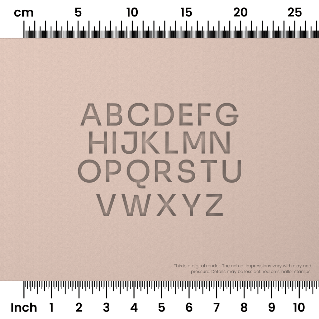 Sora | All Caps | Alphabet Stamp Sets
