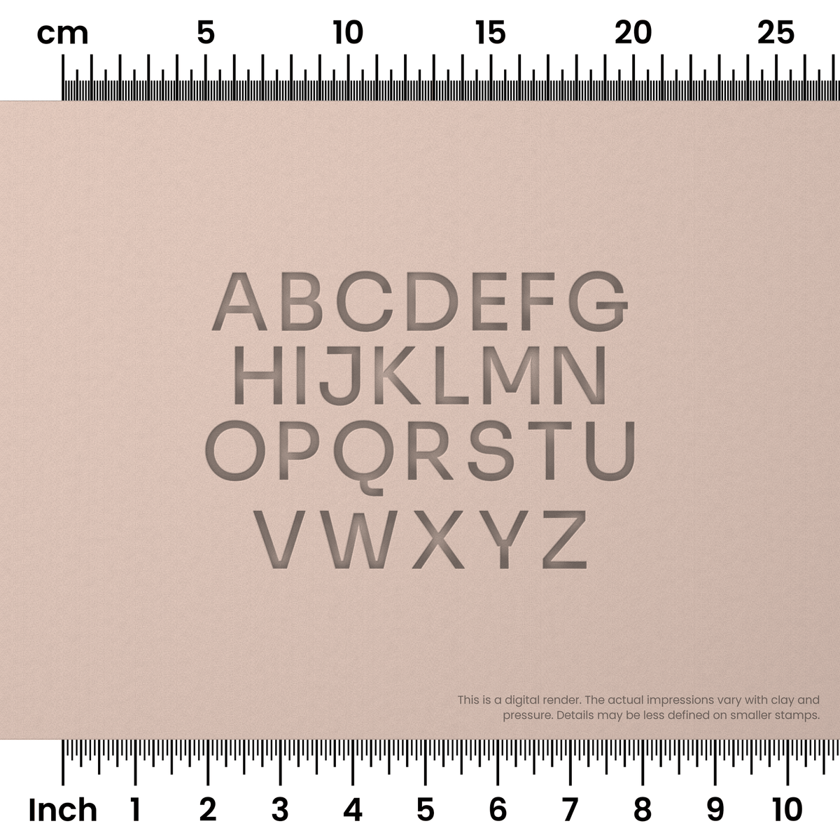 Sora | All Caps | Alphabet Stamp Sets