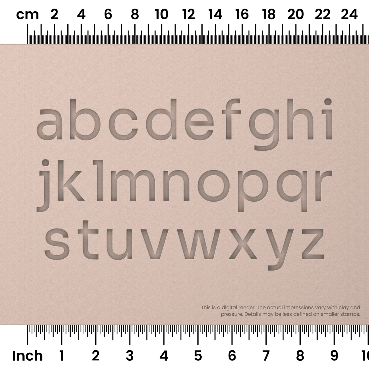 Sora | Lowercase | Alphabet Stamp Sets
