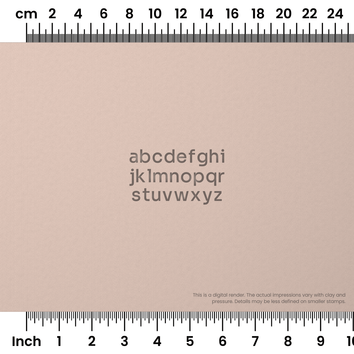 Sora | Lowercase | Alphabet Stamp Sets