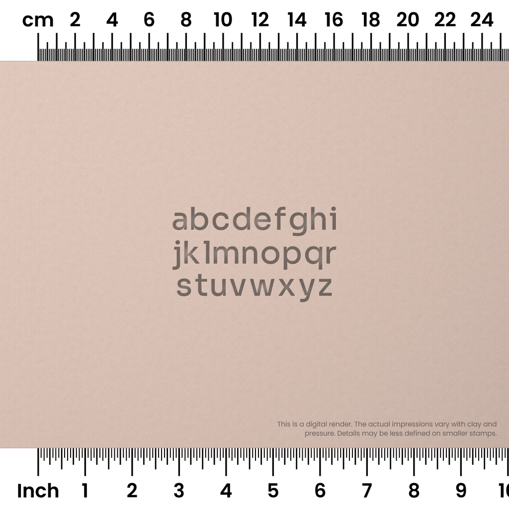 Sora | Lowercase | Alphabet Stamp Sets