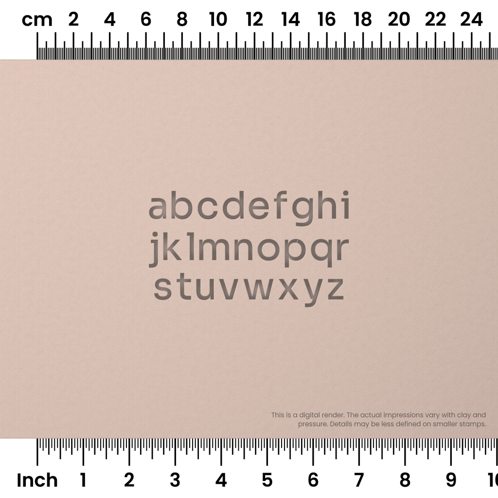 Sora | Lowercase | Alphabet Stamp Sets