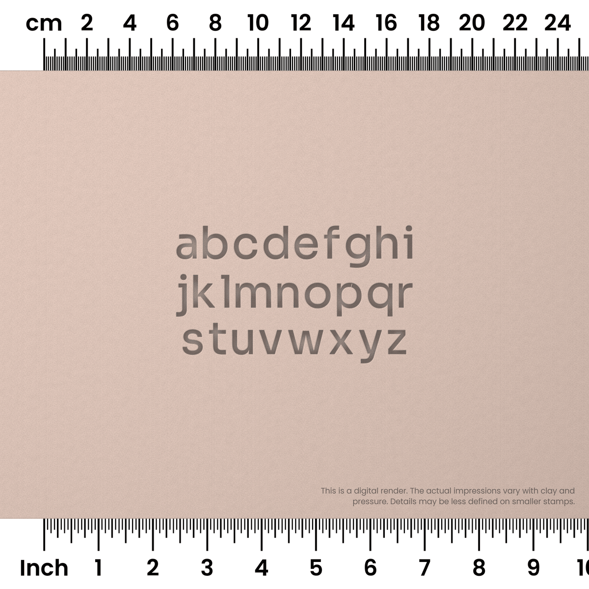 Sora | Lowercase | Alphabet Stamp Sets