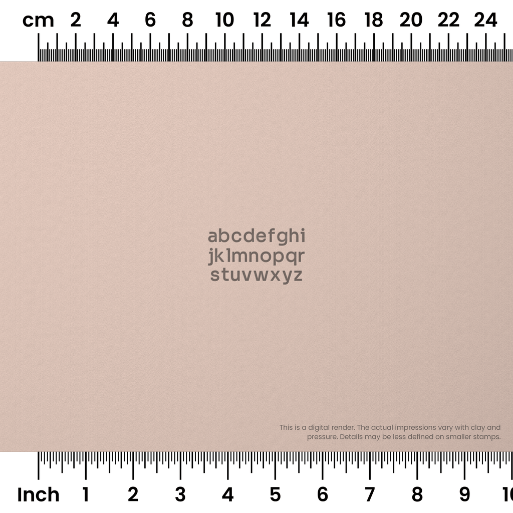 Sora | Lowercase | Alphabet Stamp Sets