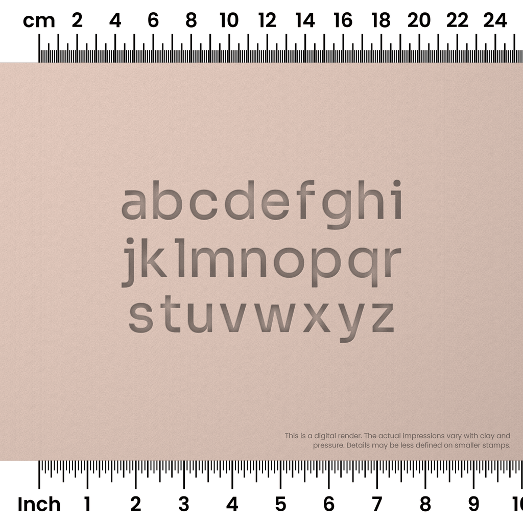 Sora | Lowercase | Alphabet Stamp Sets