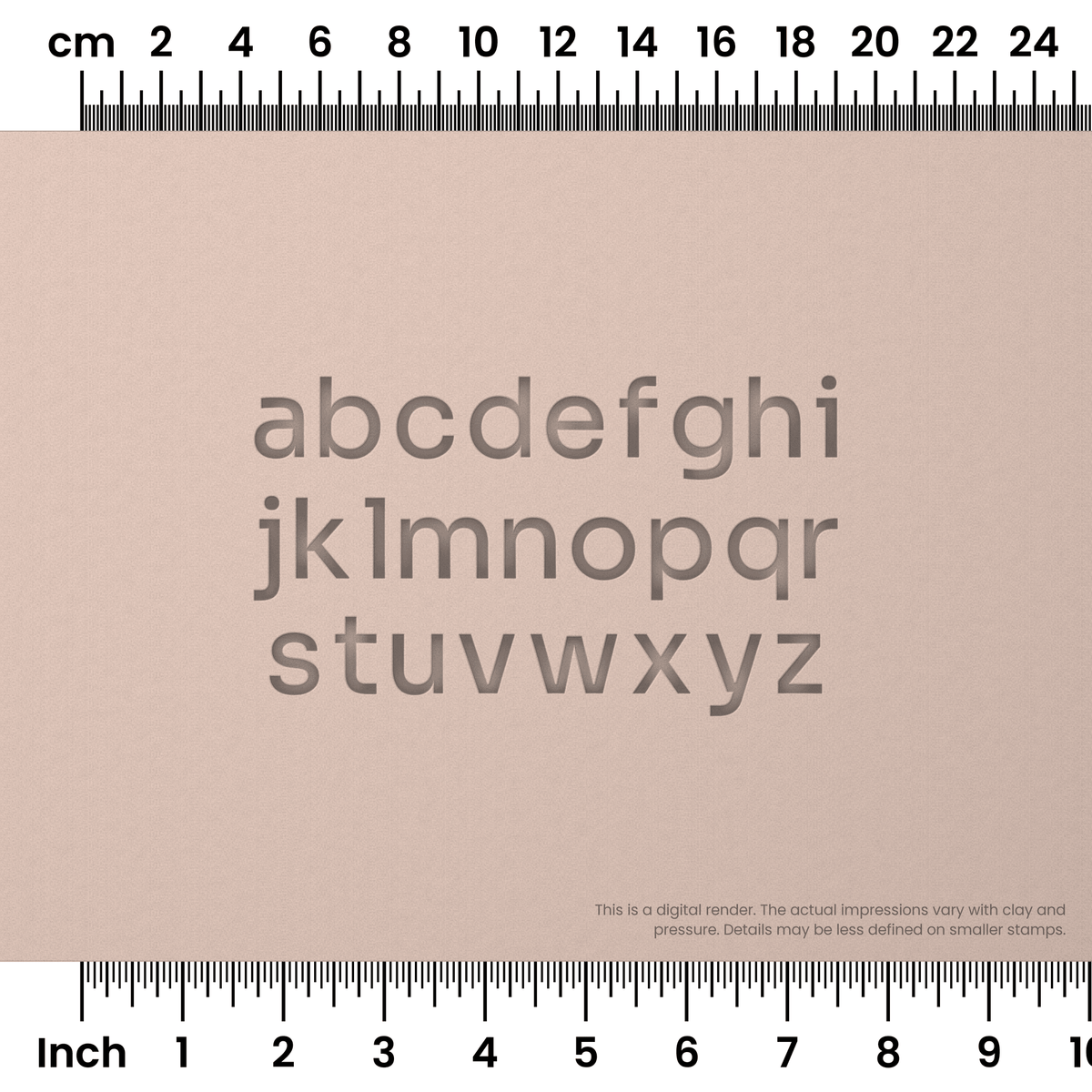 Sora | Lowercase | Alphabet Stamp Sets