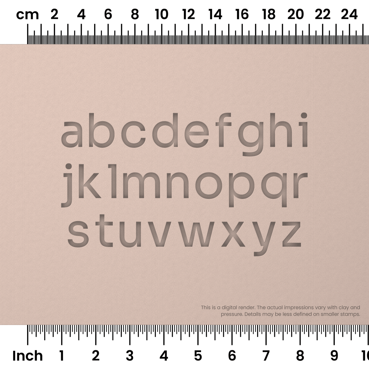 Sora | Lowercase | Alphabet Stamp Sets