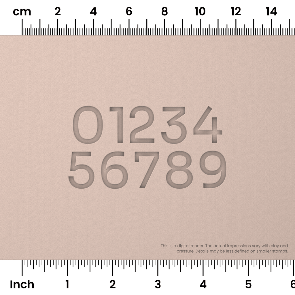 Sora | Number Stamp Sets