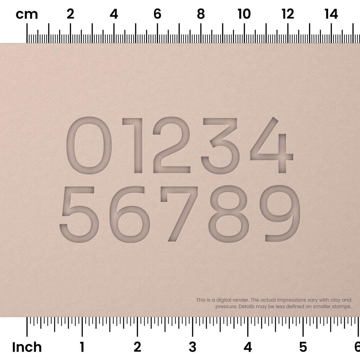Sora | Number Stamp Sets