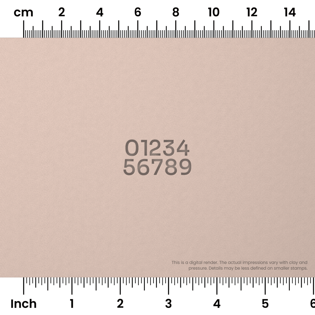 Sora | Number Stamp Sets