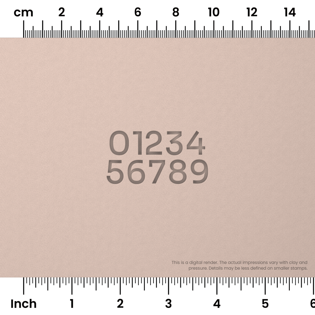 Sora | Number Stamp Sets