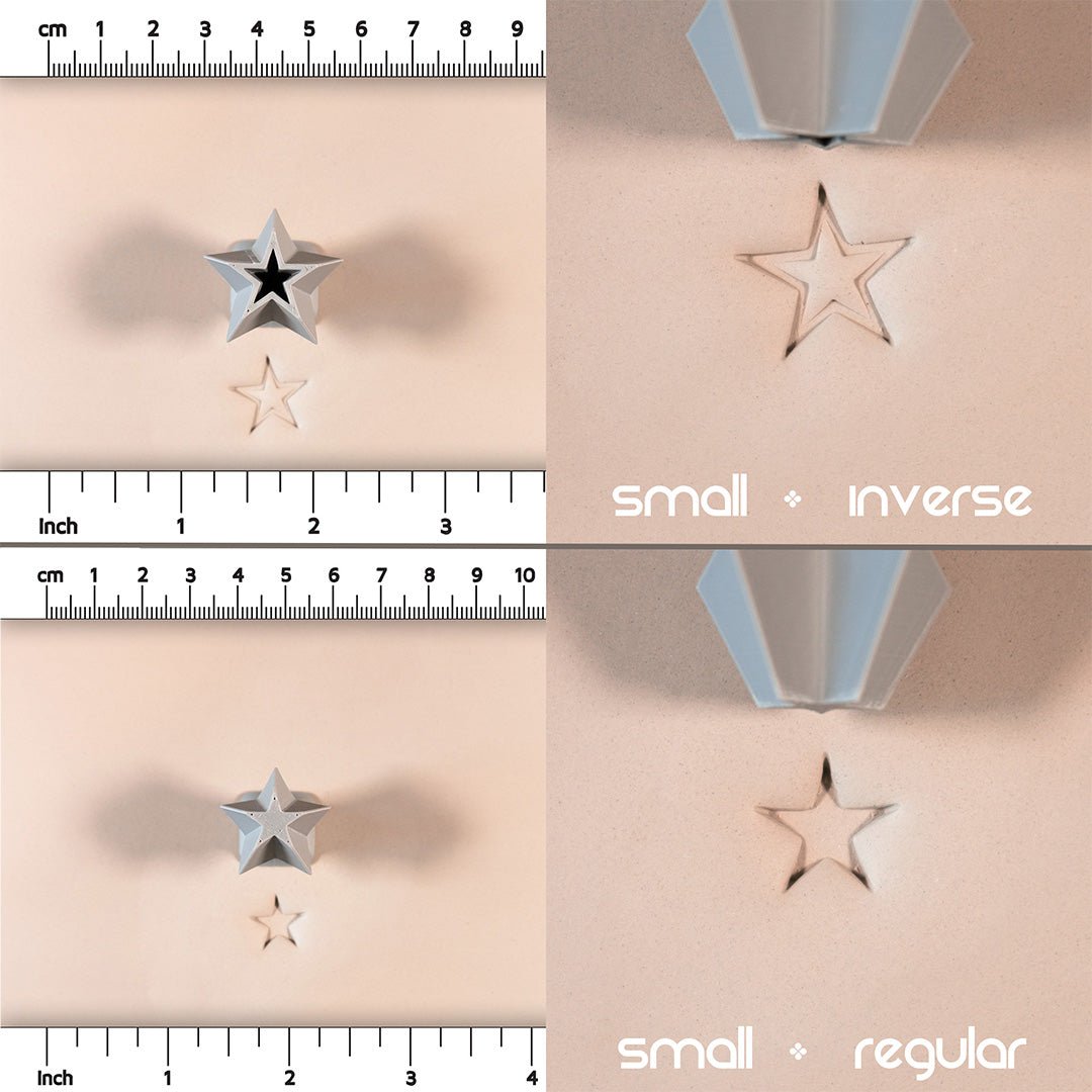 Star Stamps - Five-Sided Stars