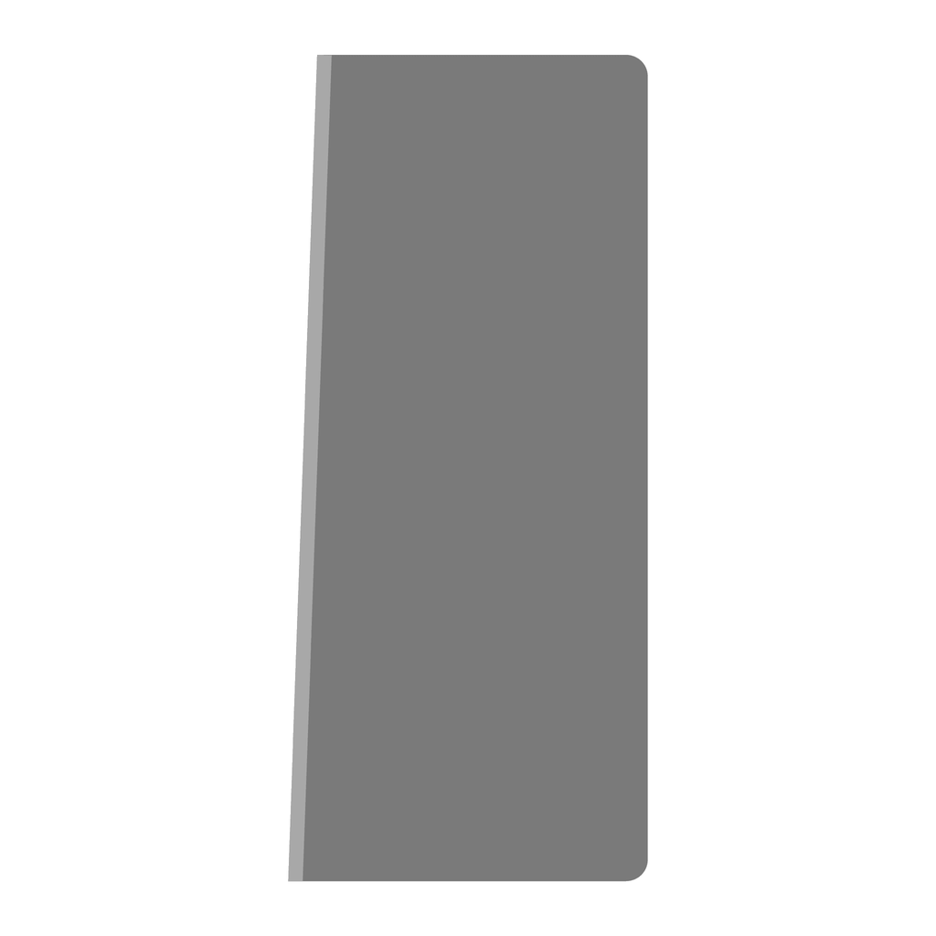 Straight Taper Rib - 2° Angle