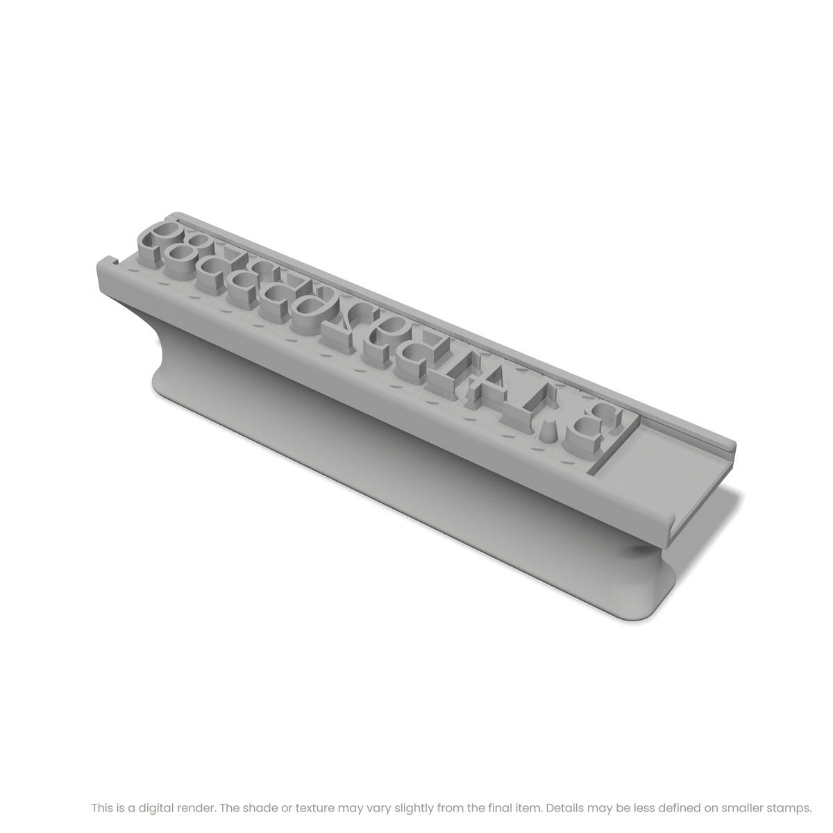 Tinos | Font Rail Stamp Sets | Letters, Numbers, and Symbols
