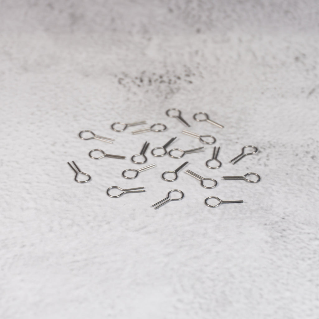 Tungsten Firing Wire – Heat-Resistant Pottery Firing Hooks for Kiln | 5 x 12mm