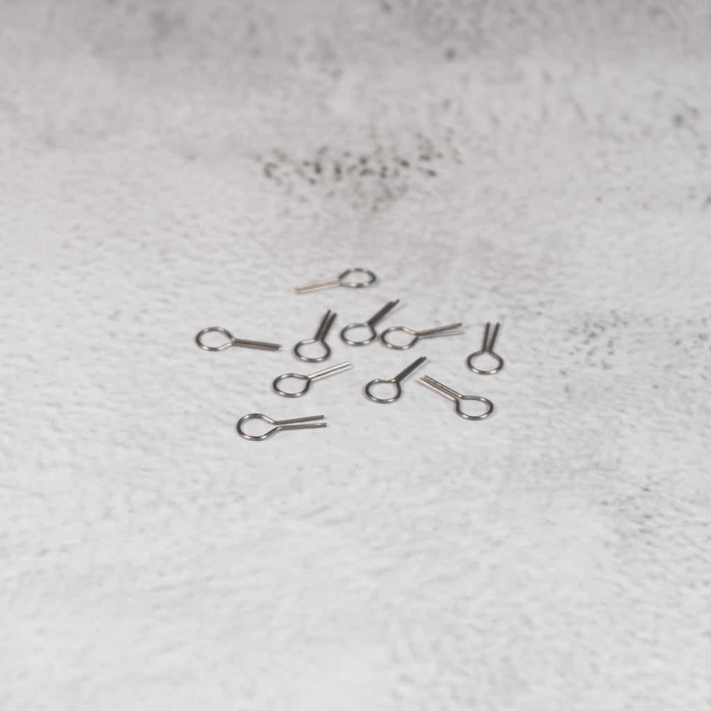 Tungsten Firing Wire – Heat-Resistant Pottery Firing Hooks for Kiln | 5 x 12mm