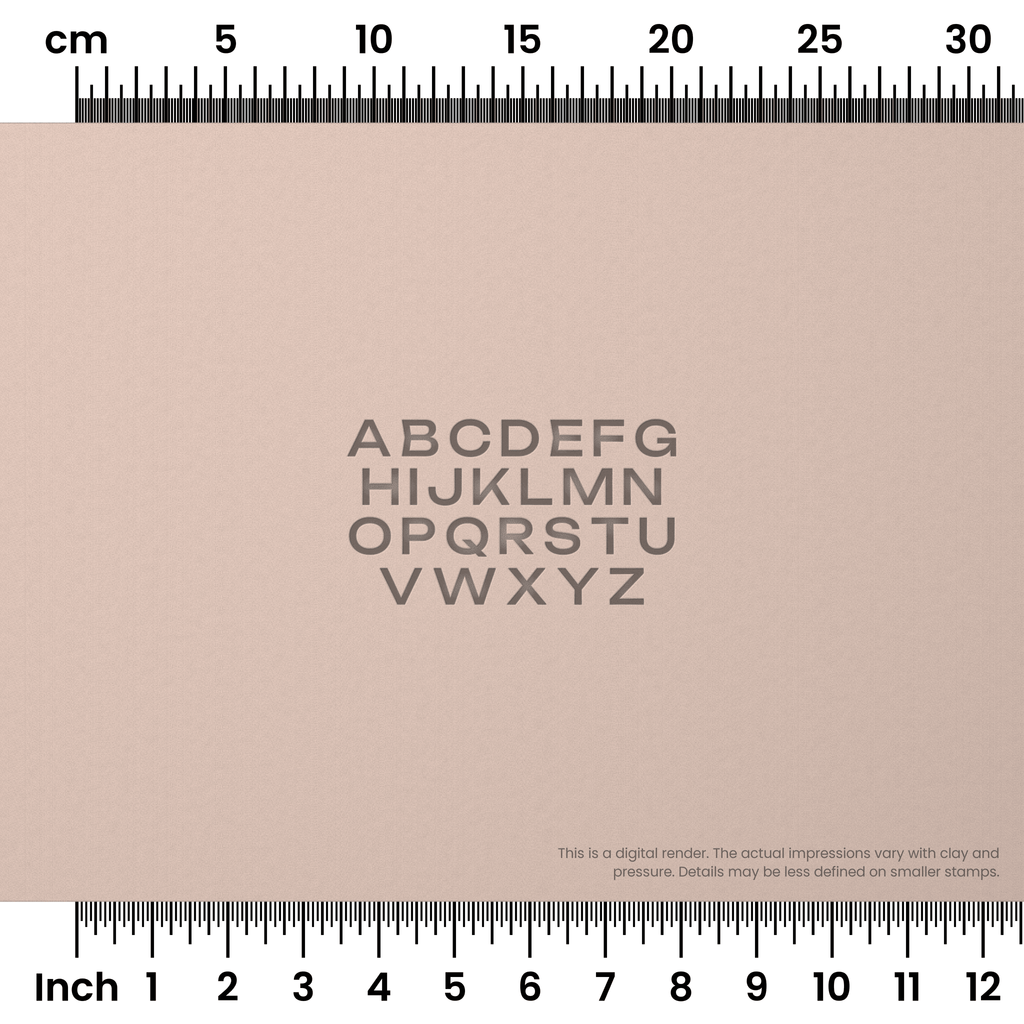 Unbounded | All Caps | Alphabet Stamp Sets