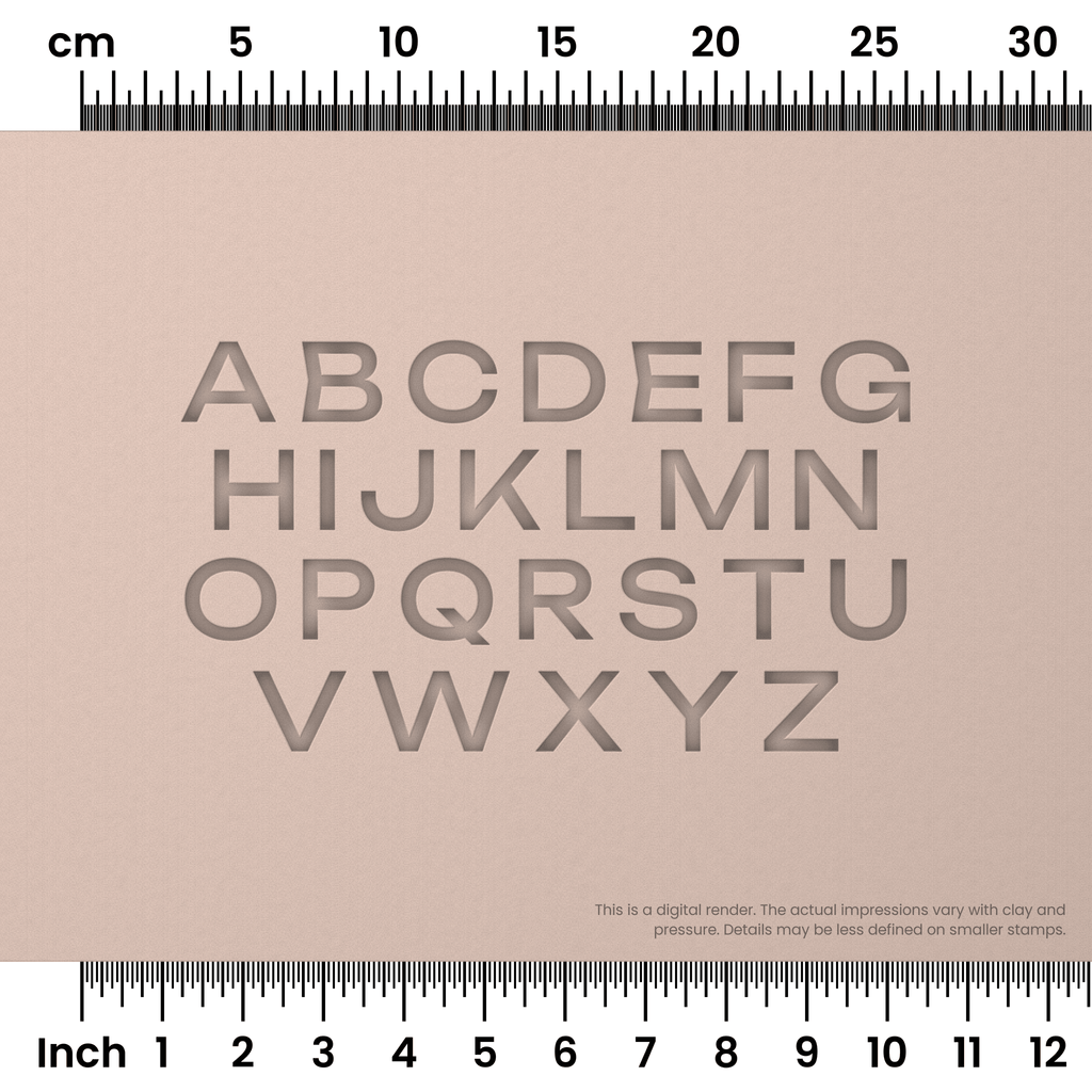 Unbounded | All Caps | Alphabet Stamp Sets