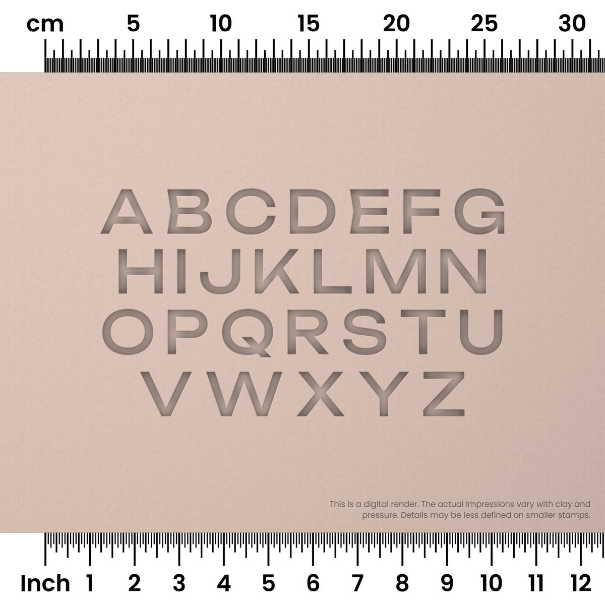 Unbounded | All Caps | Alphabet Stamp Sets