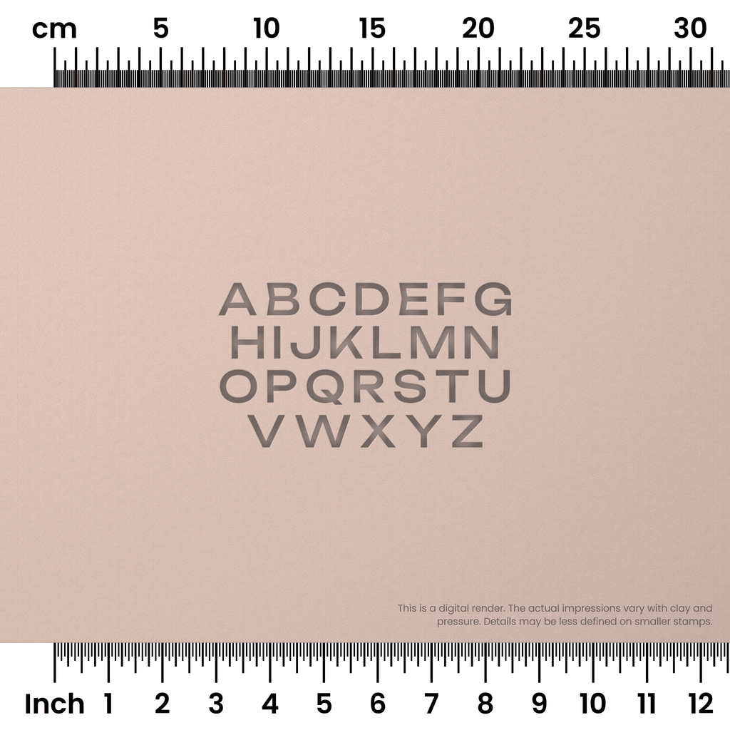 Unbounded | All Caps | Alphabet Stamp Sets
