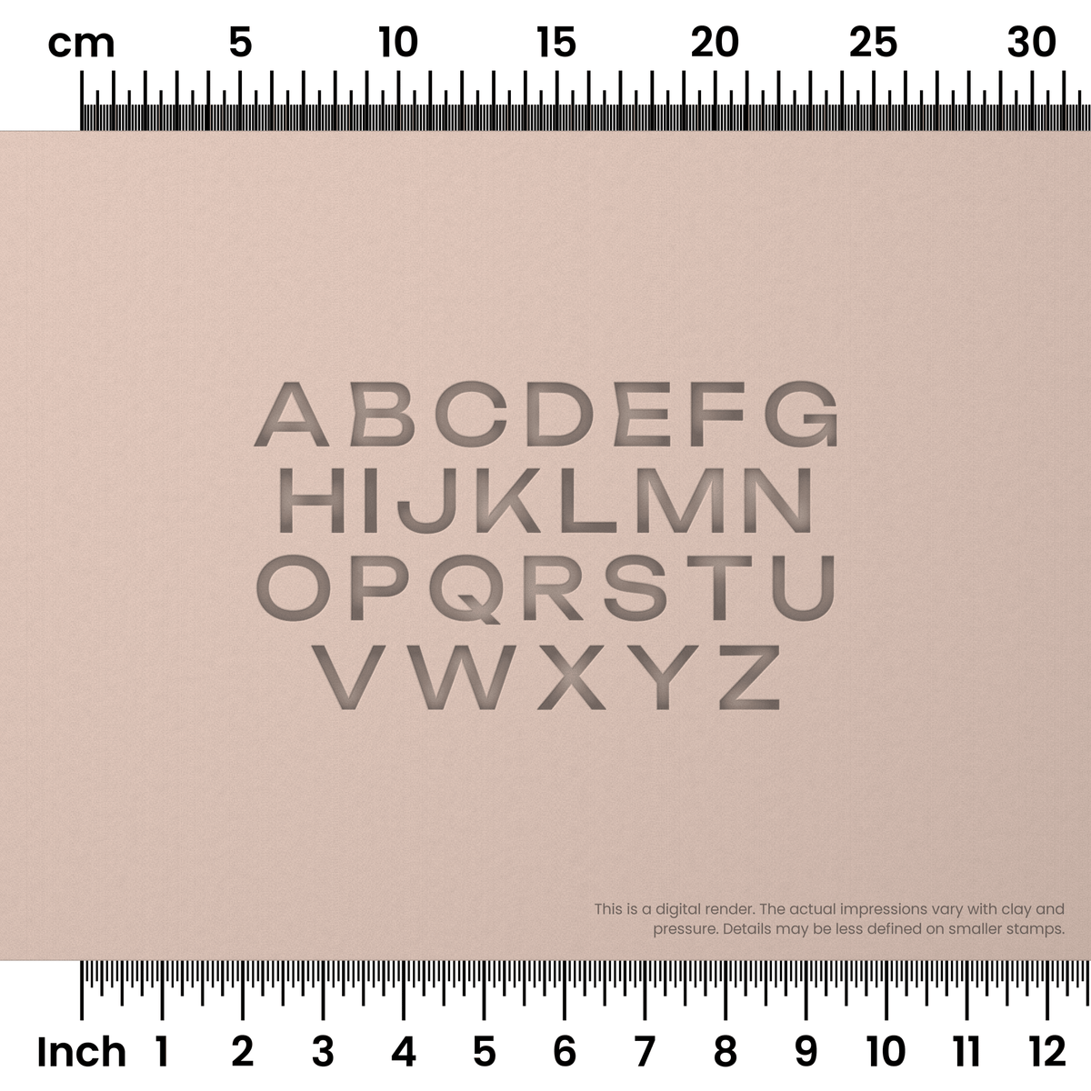 Unbounded | All Caps | Alphabet Stamp Sets