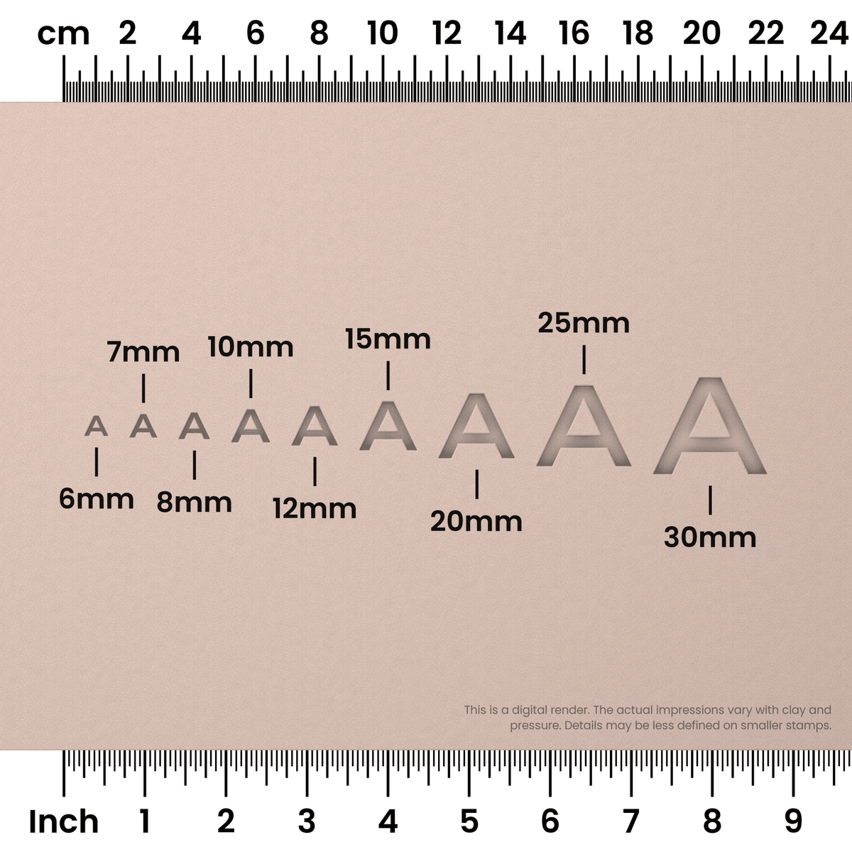 Unbounded | All Caps | Alphabet Stamp Sets