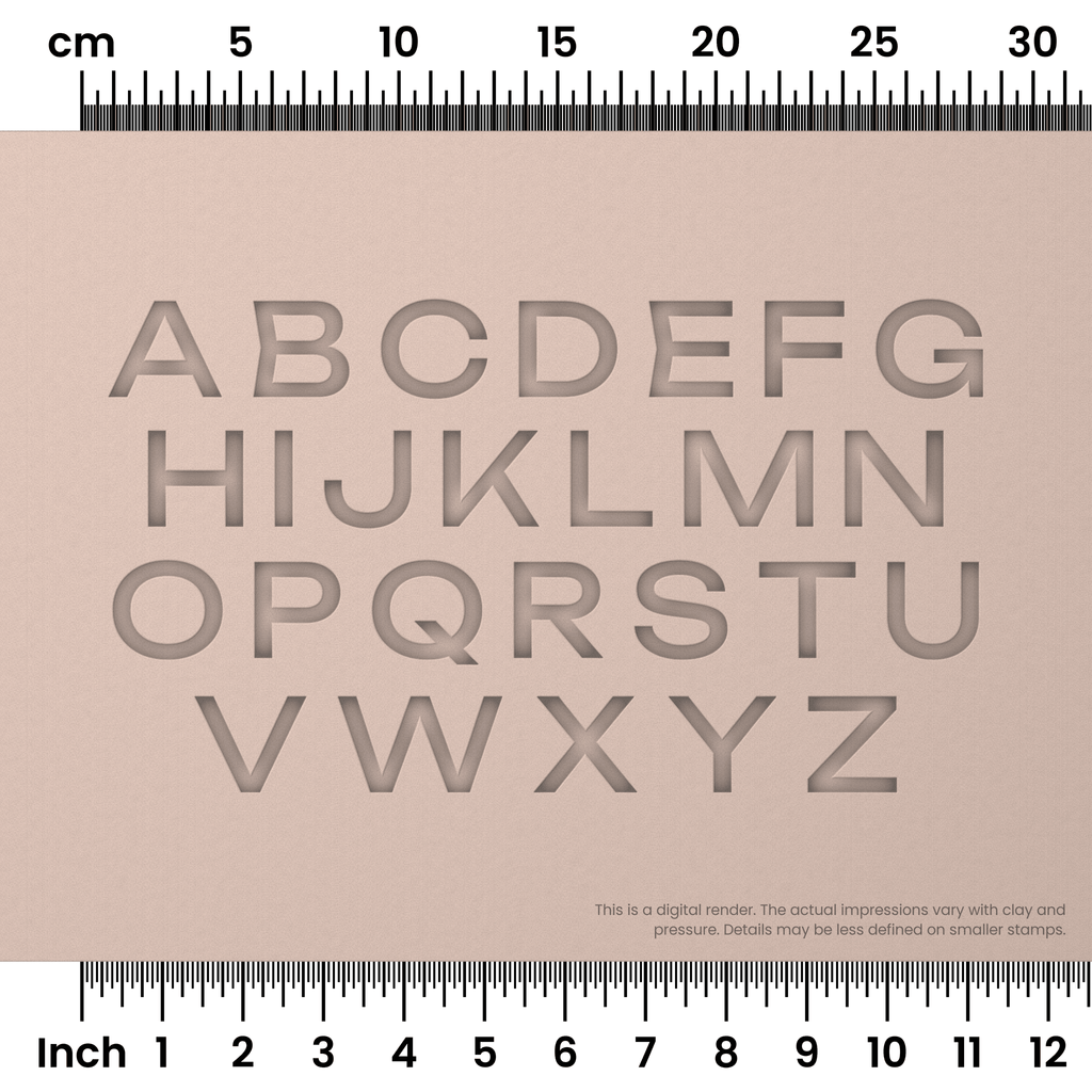 Unbounded | All Caps | Alphabet Stamp Sets