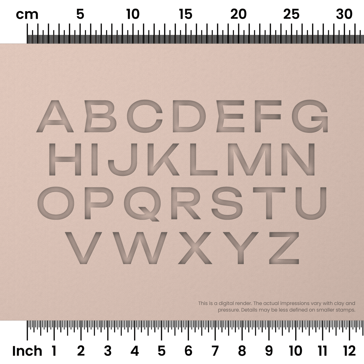 Unbounded | All Caps | Alphabet Stamp Sets