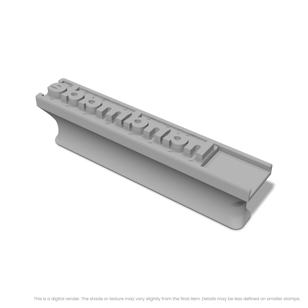 Unbounded | Font Rail Stamp Sets | Letters, Numbers, and Symbols
