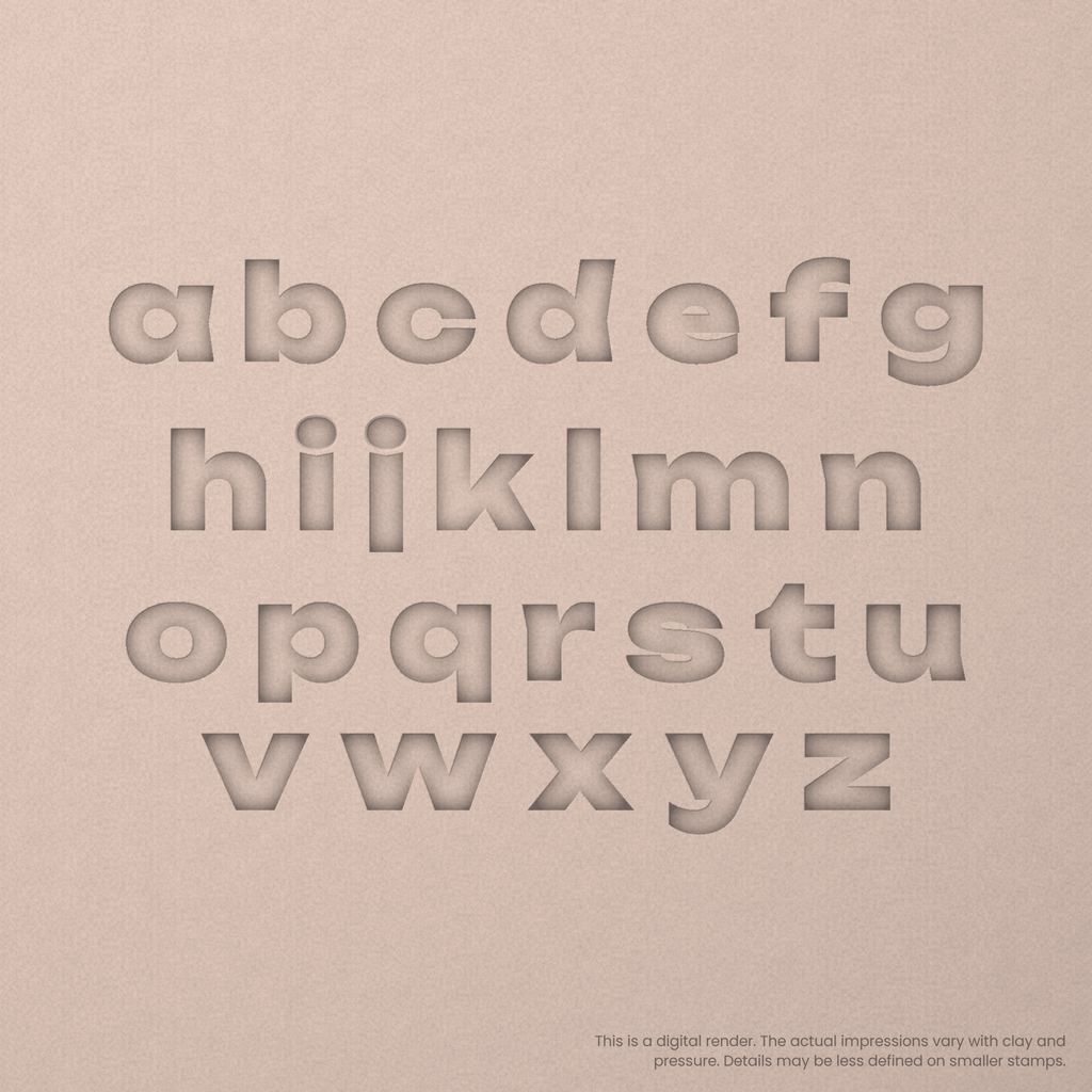 Unbounded | Font Rail Stamp Sets | Letters, Numbers, and Symbols