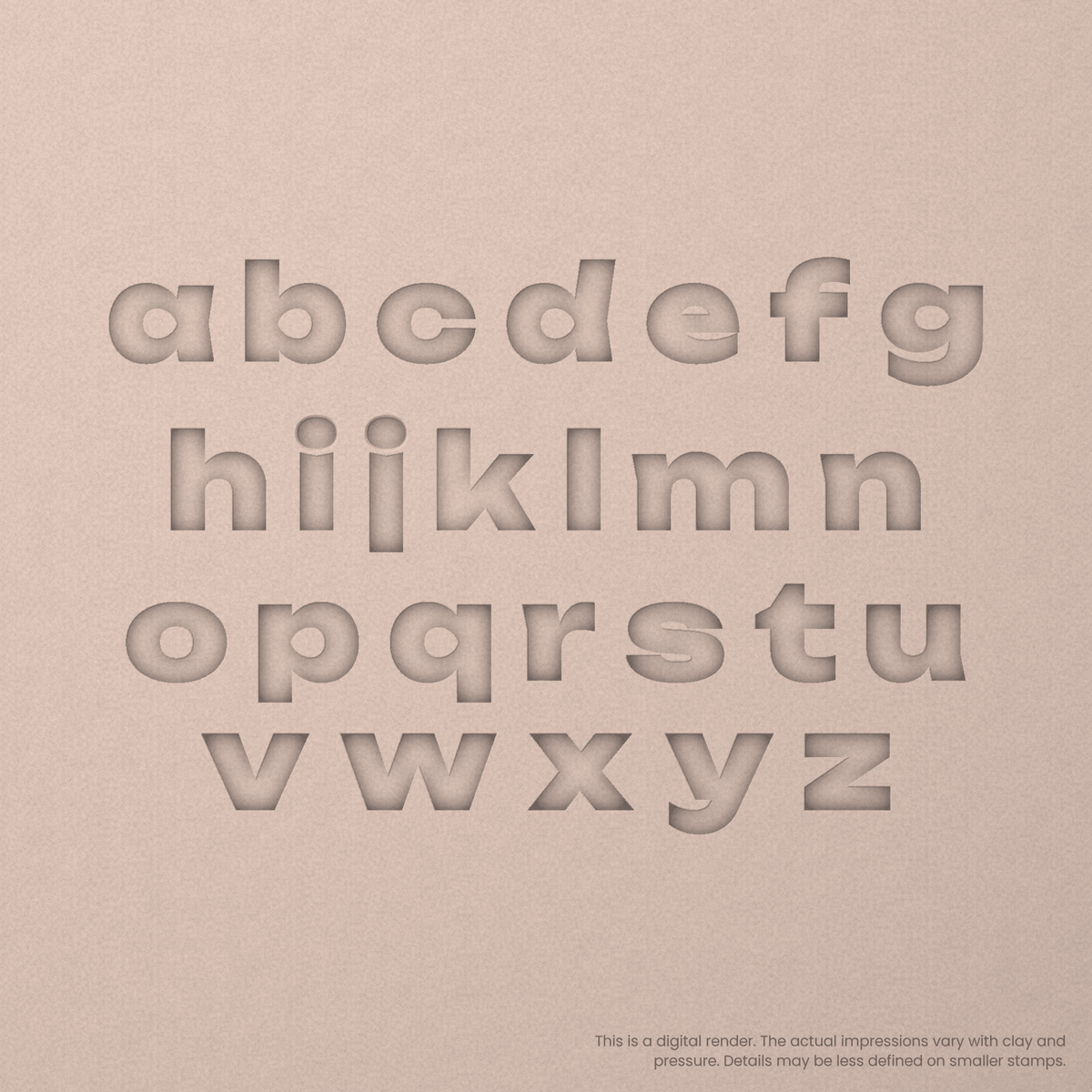 Unbounded | Font Rail Stamp Sets | Letters, Numbers, and Symbols