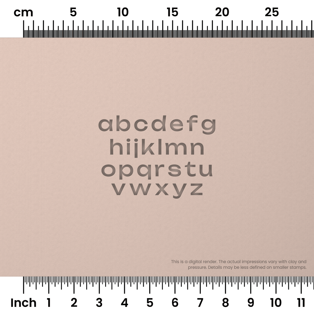 Unbounded | Lowercase | Alphabet Stamp Sets