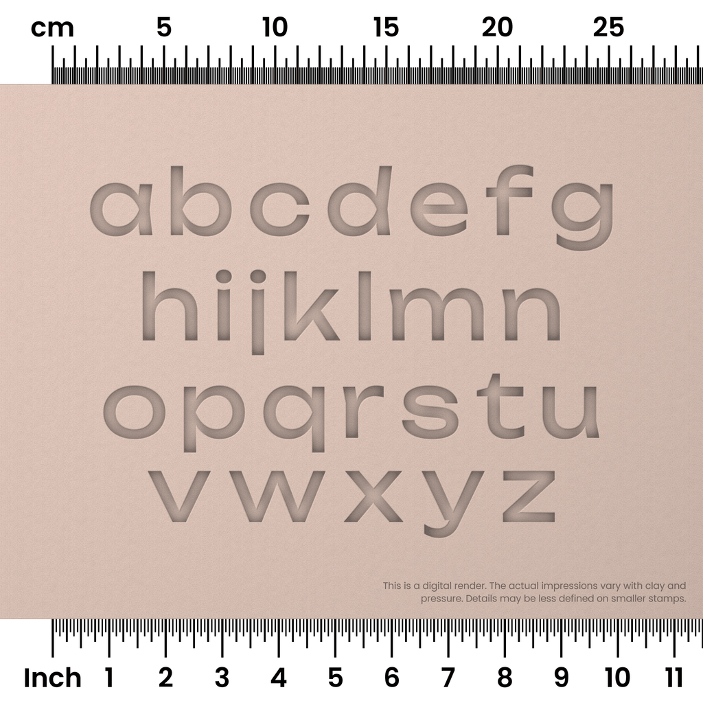 Unbounded | Lowercase | Alphabet Stamp Sets