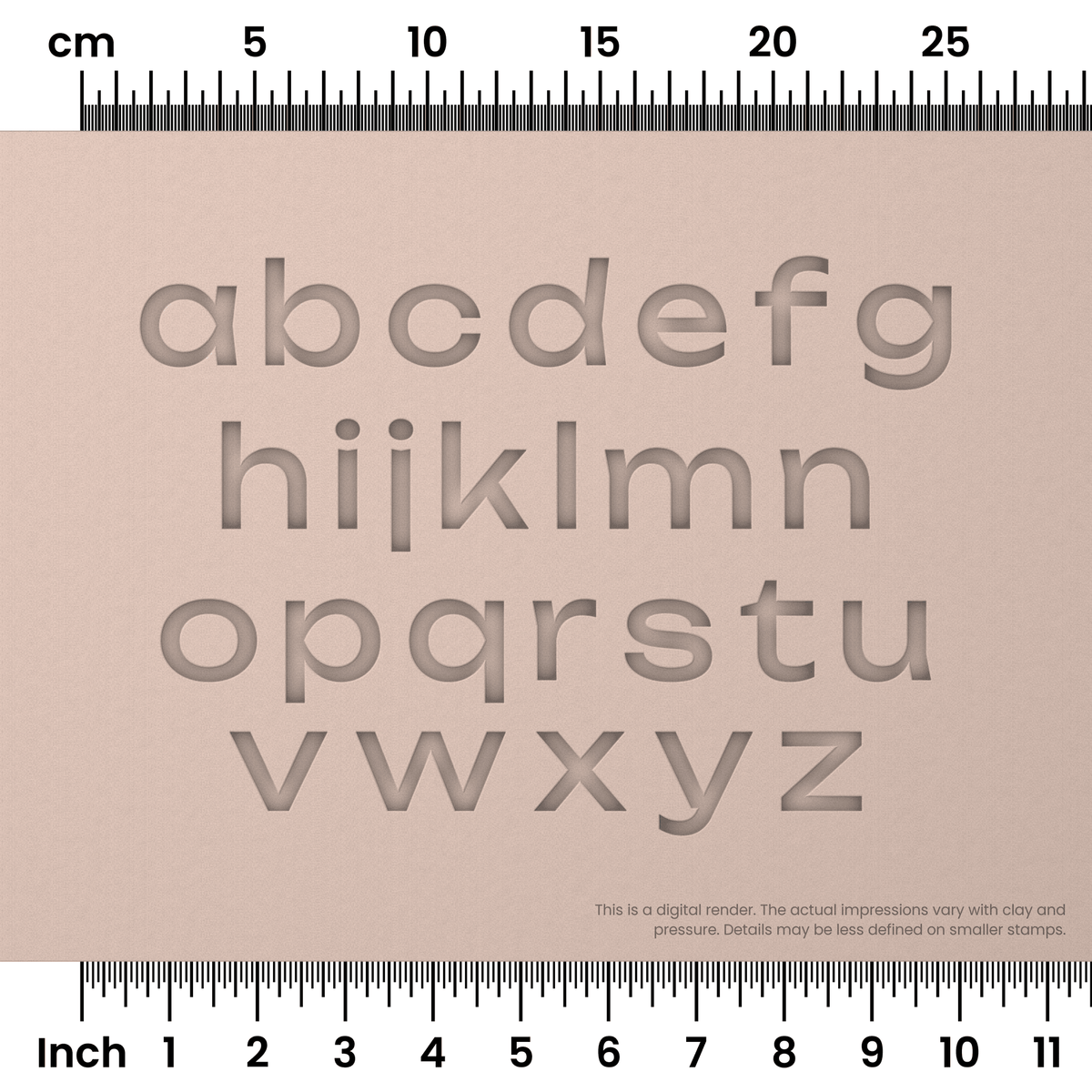 Unbounded | Lowercase | Alphabet Stamp Sets