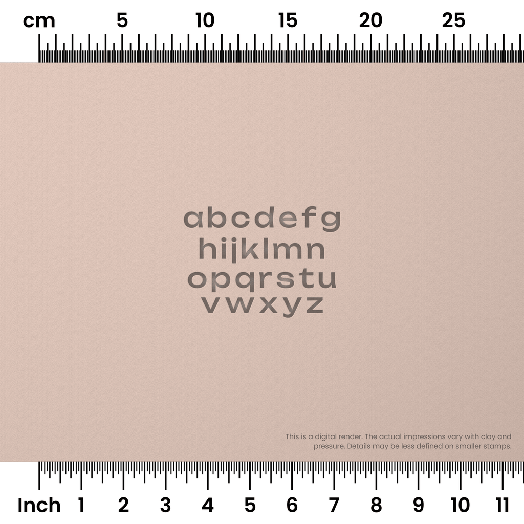 Unbounded | Lowercase | Alphabet Stamp Sets