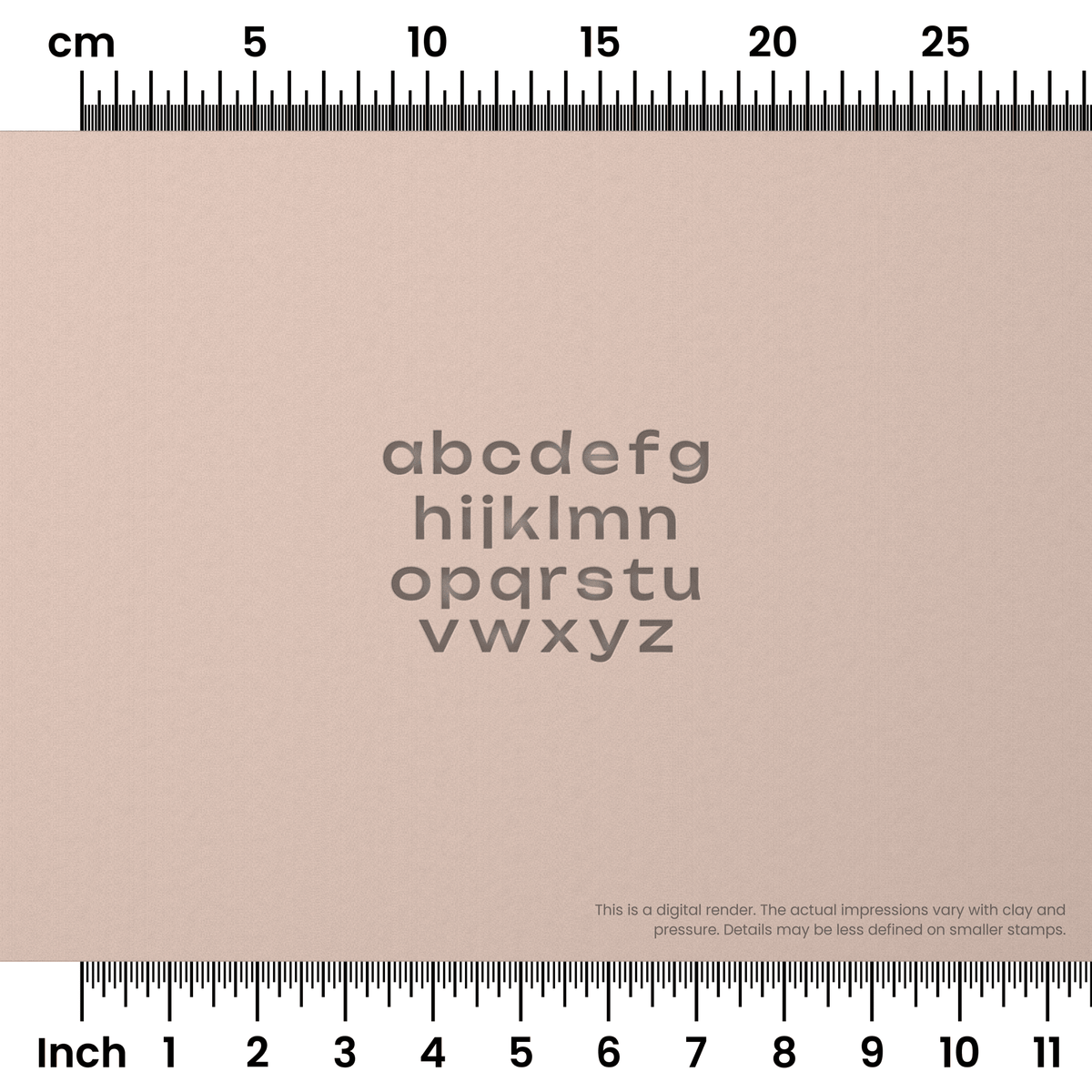 Unbounded | Lowercase | Alphabet Stamp Sets