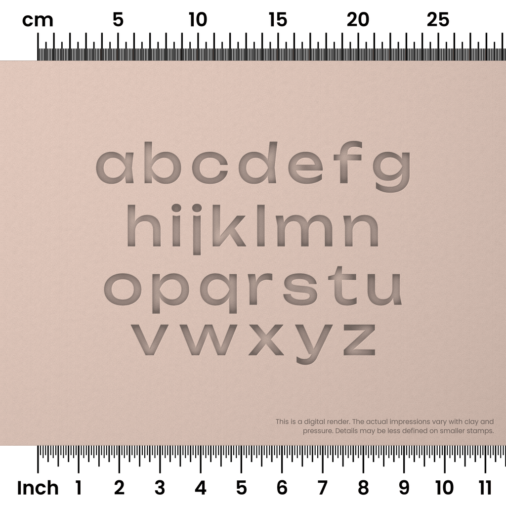 Unbounded | Lowercase | Alphabet Stamp Sets