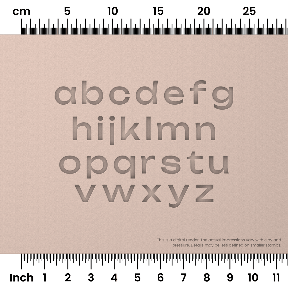 Unbounded | Lowercase | Alphabet Stamp Sets