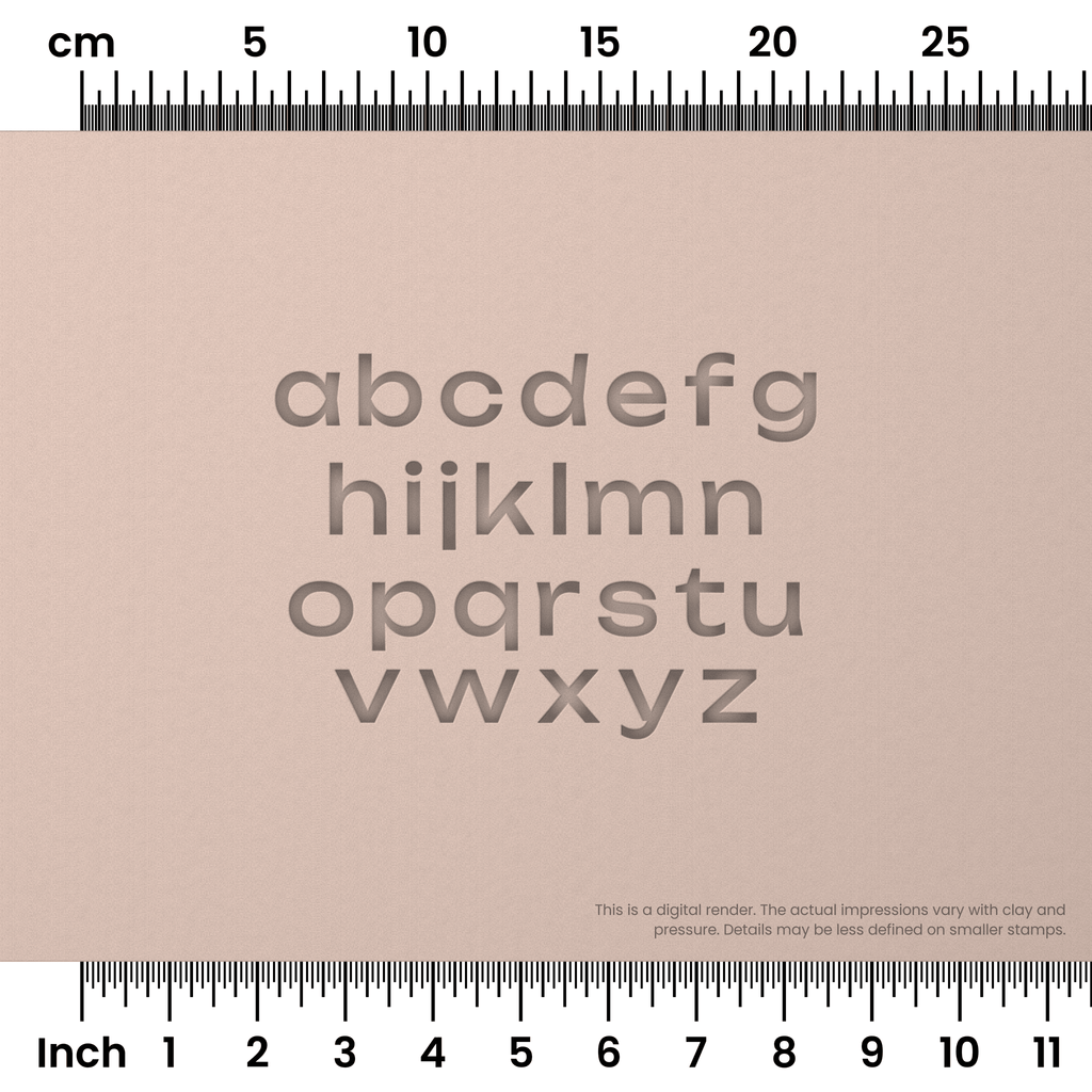 Unbounded | Lowercase | Alphabet Stamp Sets