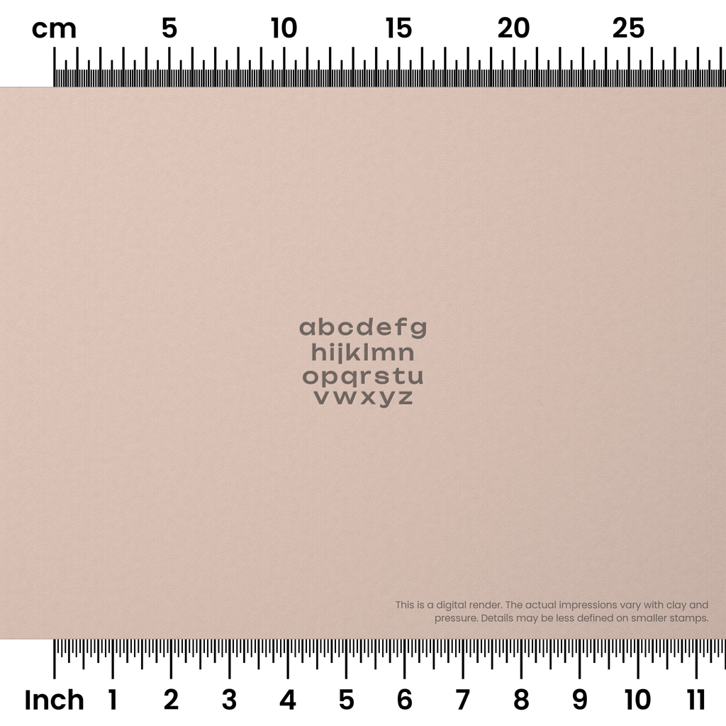 Unbounded | Lowercase | Alphabet Stamp Sets
