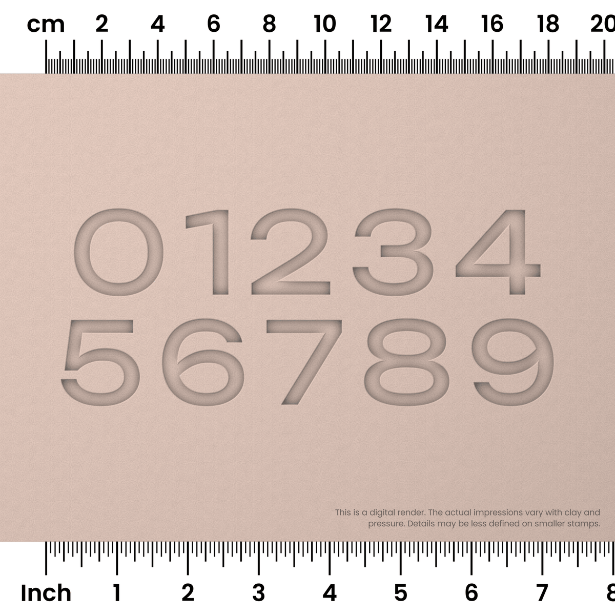 Unbounded | Number Stamp Sets