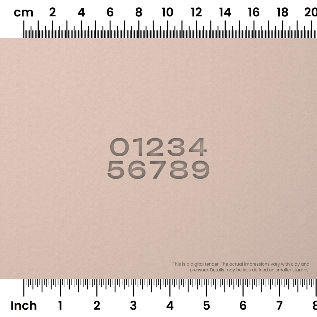 Unbounded | Number Stamp Sets