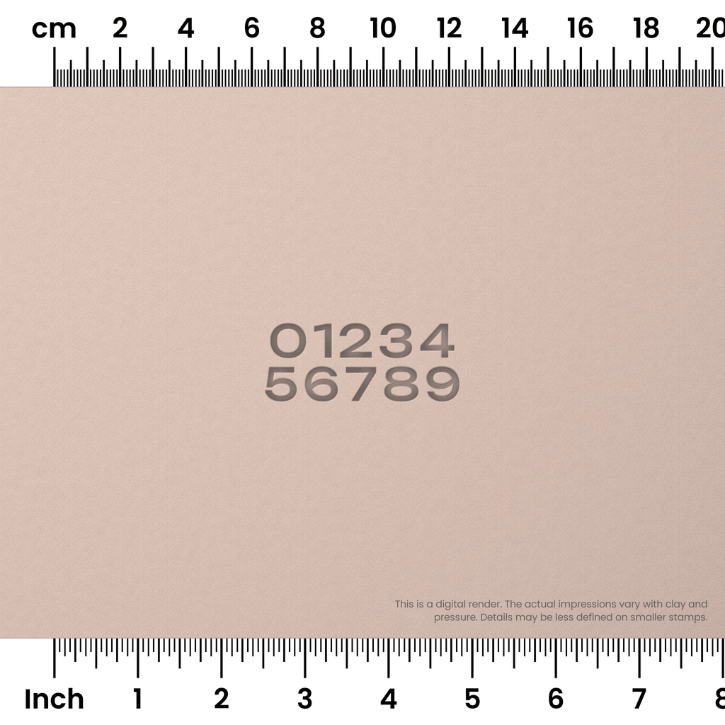 Unbounded | Number Stamp Sets