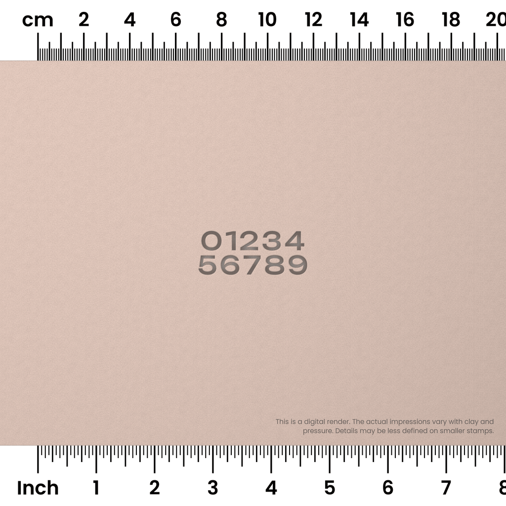 Unbounded | Number Stamp Sets